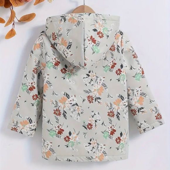 Hooded Floral Jacket - Picture 2 of 5